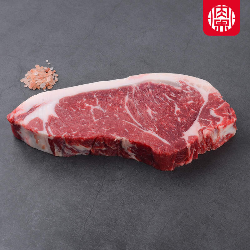 【肉界】澳洲谷饲安格斯m3原西冷牛排 肉界牛排