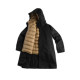 TenC25FW mid-length hooded windbreaker jacket
