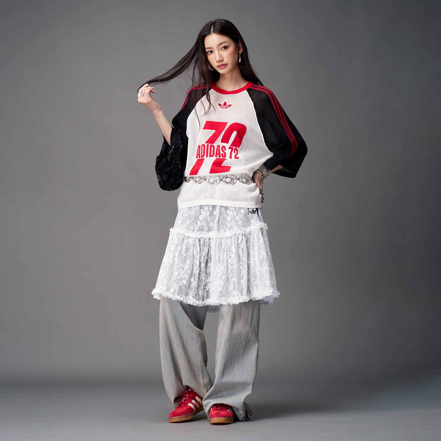 T头鞋 GAZELLE INDOOR板鞋德训鞋adidas Originals阿迪达斯三叶草 - 图0