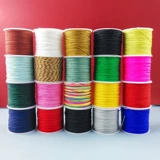 Плетеный браслет из красной нити, аксессуар, 50м