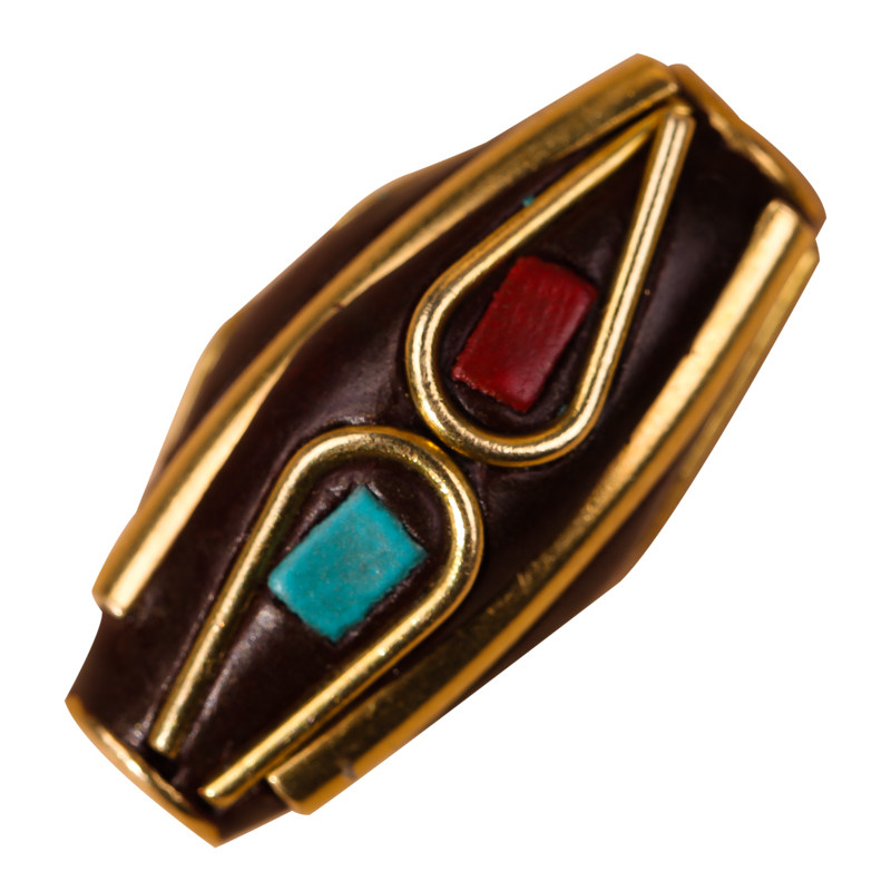 尼泊尔六字真言勒子尖珠佛珠饰品配饰手工串珠 黄铜镶嵌珠隔珠DIY,淘宝优惠券,粉丝福利购,淘宝优惠卷