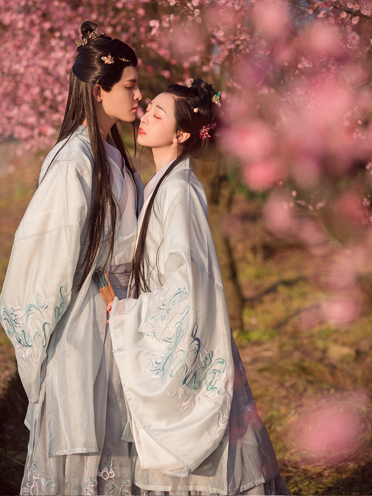 如梦见原创女【龙泽引】交领齐腰汉服 如梦见汉服