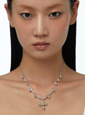 BOONEE气球花多坠饰锁骨链