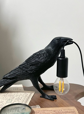 渡鸦氛围灯创意摆件桌面装饰