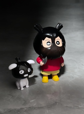 打打打劫！蒙面小新小白