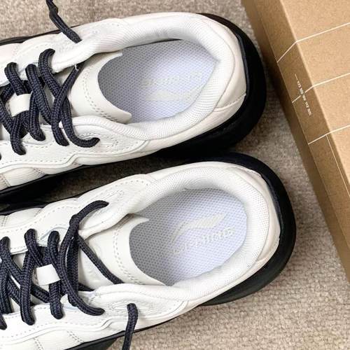 李宁蜜糖休闲鞋女2024新款复古老爹鞋厚底增高 合集3号库 - 图3