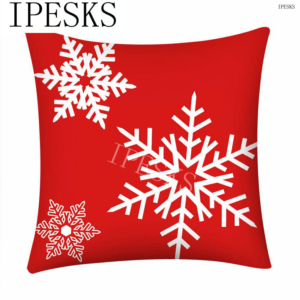 速发Santa Claus cushion cover, car sofa seat cover, pillowca - 图3