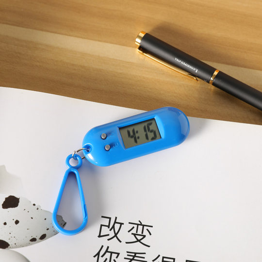 Silencioso, luminoso, digital, portátil, pequeño reloj electrónico, examen de ingreso de posgrado, examen de estudiante, estudio, reloj colgante, reloj de regalo creativo