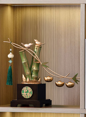 树脂新中式节节步步高升装饰摆件