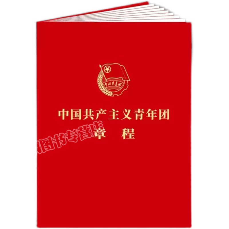 【2023年共青团十九大新修订版团章】中国共产主义青年团章程 64开红皮便携本学习手册团员团的基层组织制度经费团旗团徽团歌团员-图2