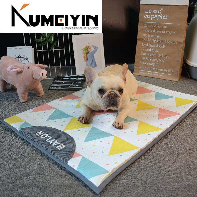 极速Kennel pet dog mat floor mat sofa cushion changing mat c-图0