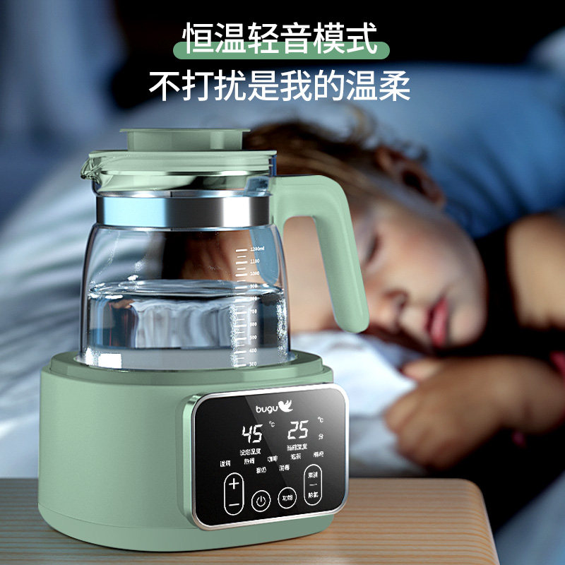 美的布谷恒温保温一体家用电热壶 布谷年余旺电热水壶
