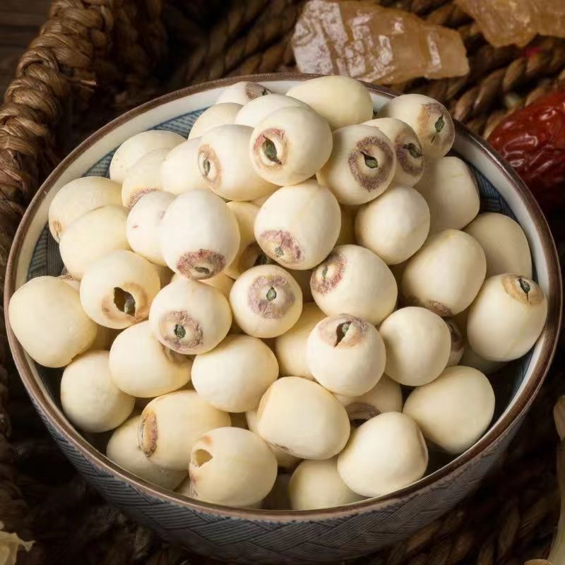 湘潭莲子官方旗舰商用店有芯干货实心莲子带芯N粉糯无硫500g白莲,淘宝优惠券,粉丝福利购,淘宝优惠卷