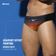 Mizuno triangle swim trunks quick-drying breathable professional training