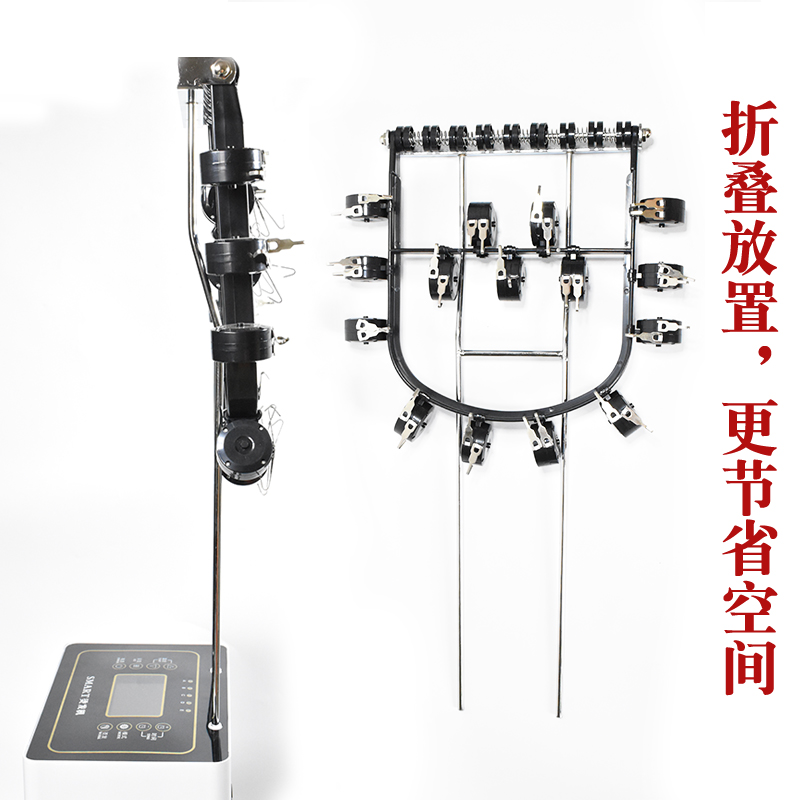 烫发机支架黑旋风架子热烫机器拉线盒数码烫吊杠架陶瓷烫挂钩配件 - 图1