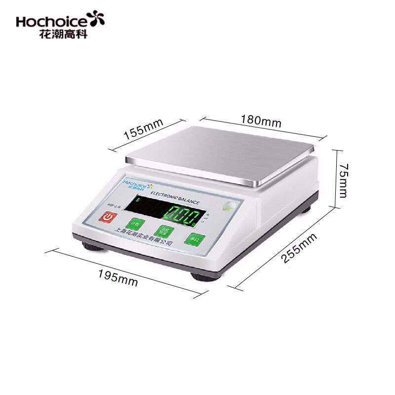 花潮高科（Hochoice）电子台秤电子天平精准电子秤天平秤0.1g高精 - 图1