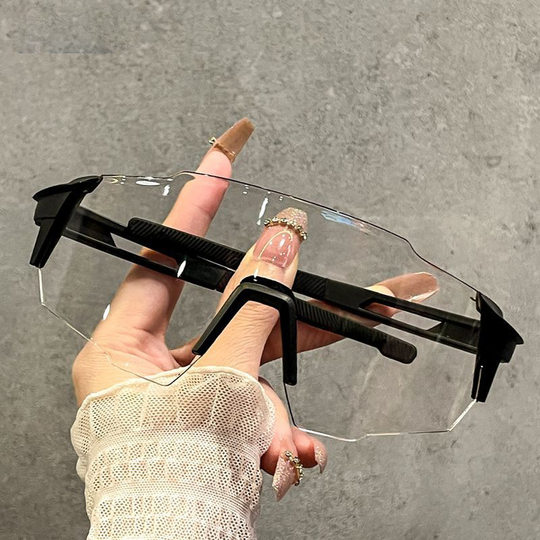 Cycling anti-fog color-changing glasses cool windproof sand mountain sports goggles hot sun color-changing sunglasses in stock