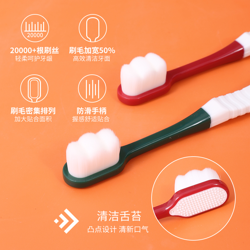 万根软毛细毛牙刷情侣小头男女专用牙龈敏感大人牙缝成人家庭装,淘宝优惠券,粉丝福利购,淘宝优惠卷