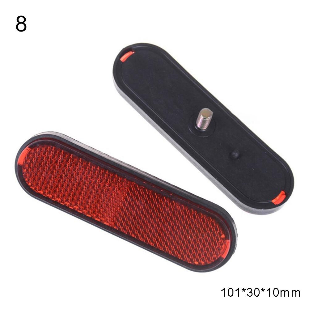 极速2Pcs Rectangle Round cinta reflectante Car Motorcycle Bi - 图3