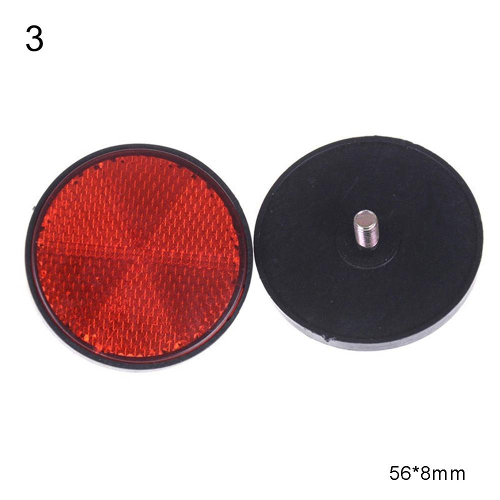 极速2Pcs Rectangle Round cinta reflectante Car Motorcycle Bi - 图2