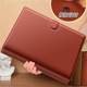 Leather home important certificate storage bag a4 storage book