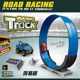 Wall-mounted children's toy car inertia pull-back car man