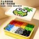 Children's three-dimensional mushroom nail creative puzzle toy