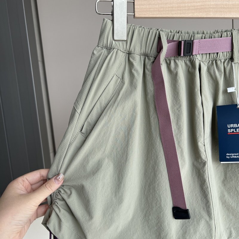 南油系列清货！夏季山系户外松紧腰防走光透气速干运动短裤裙裤女,淘宝优惠券,粉丝福利购,淘宝优惠卷