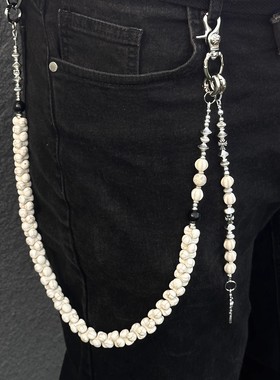 原创手作拼接美式小众包包