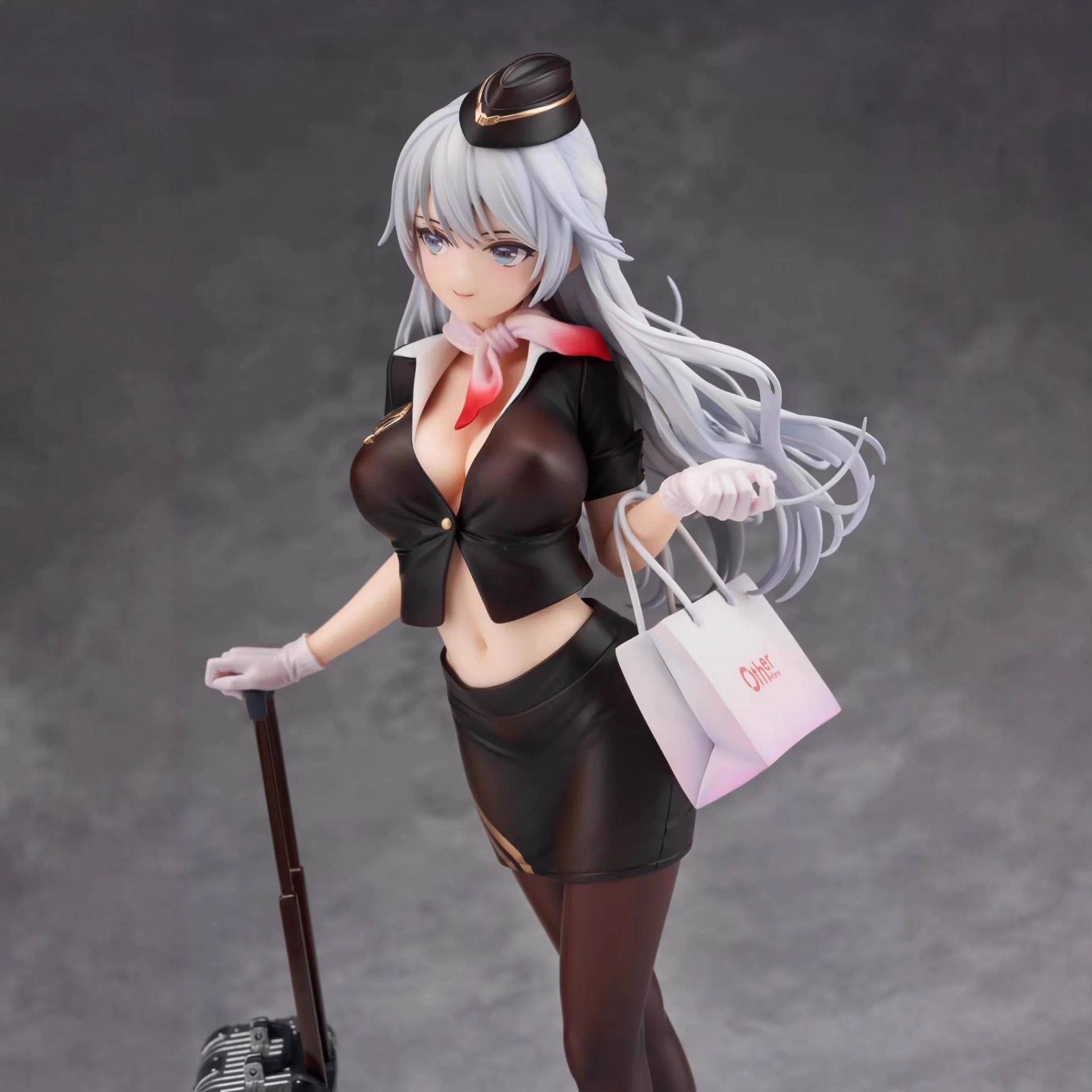 Otherwhere 空姐 栗原诗织 制服手办 机箱动漫摆件模型 - 图1