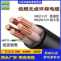 Low smoke halogen-free refractory type cable 3 4 5 core 25 35 35 70 95 95 squared three-phase flame retardant copper core cable