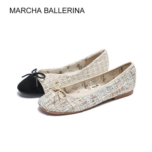 marcha ballerina/玛沙芭蕾软底平底鞋 单鞋老婆鞋女跳舞鞋四季鞋 - 图1