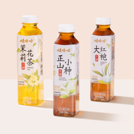 娃哈哈无糖茶无糖饮料乌龙茶大红袍/茉莉花茶/正山小种500mL*15瓶