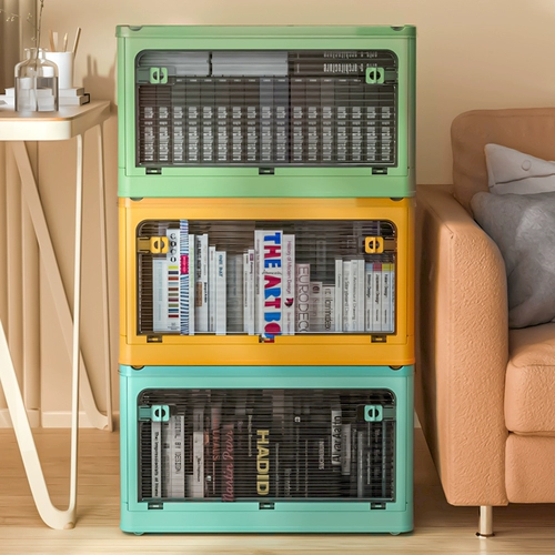 Ящик для хранения, прозрачная складная система хранения для переезда, коробка для хранения