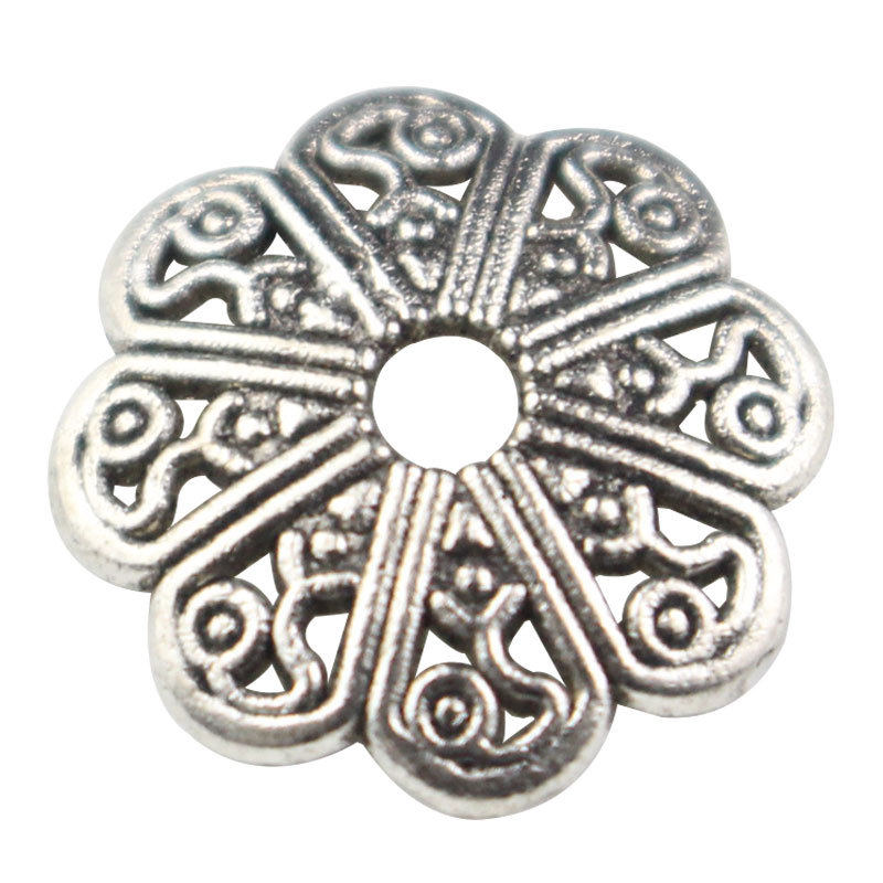 藏银配件花托隔片文玩佛珠念珠手串锌合金隔珠垫片diy饰品配饰,淘宝优惠券,粉丝福利购,淘宝优惠卷