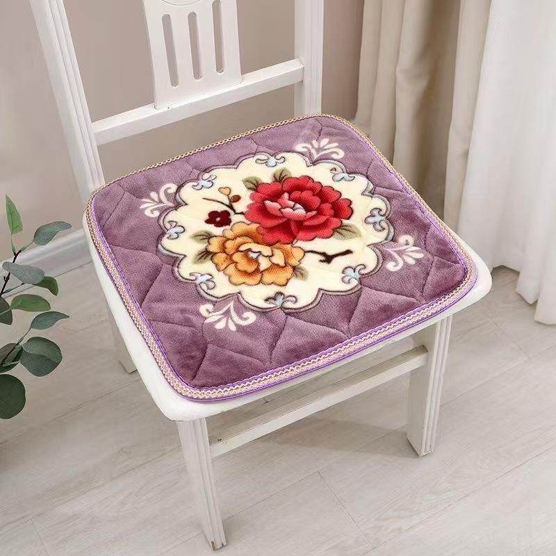 加厚防滑毛绒坐垫办公室椅子垫汽车坐垫沙发垫餐厅座椅垫学生屁垫,淘宝优惠券,粉丝福利购,淘宝优惠卷