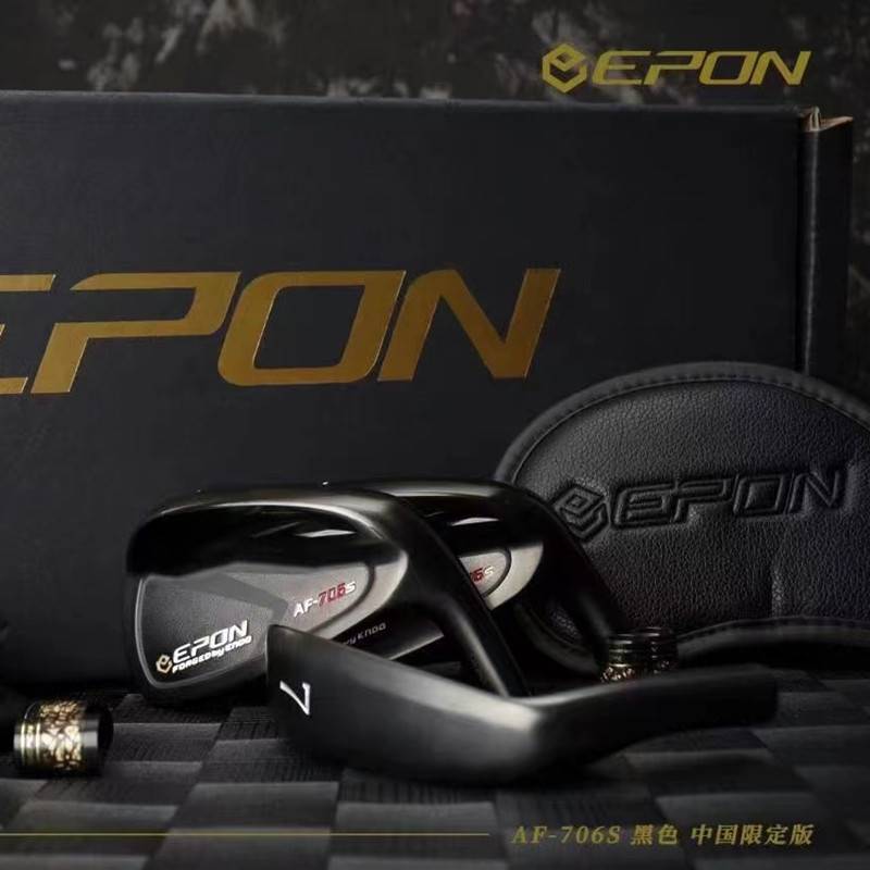 日本EPON高尔夫男士铁杆组AF-706S铁杆组黑色限定款golf球杆铁杆 - 图2