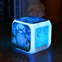 Desktop Clock Color Light vintage Desk Clock Action Toy Fi
