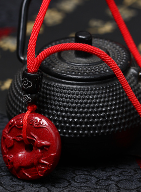 原石平安扣本命年高纯度帝王砂