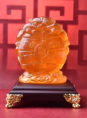 海清阁办公室客厅书房聚财摆件