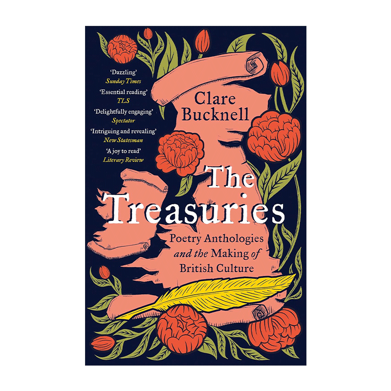英文原版 The Treasuries 民族瑰宝 诗集与英国文化的形成 Clare Bucknell 英文版 进口英语原版书籍