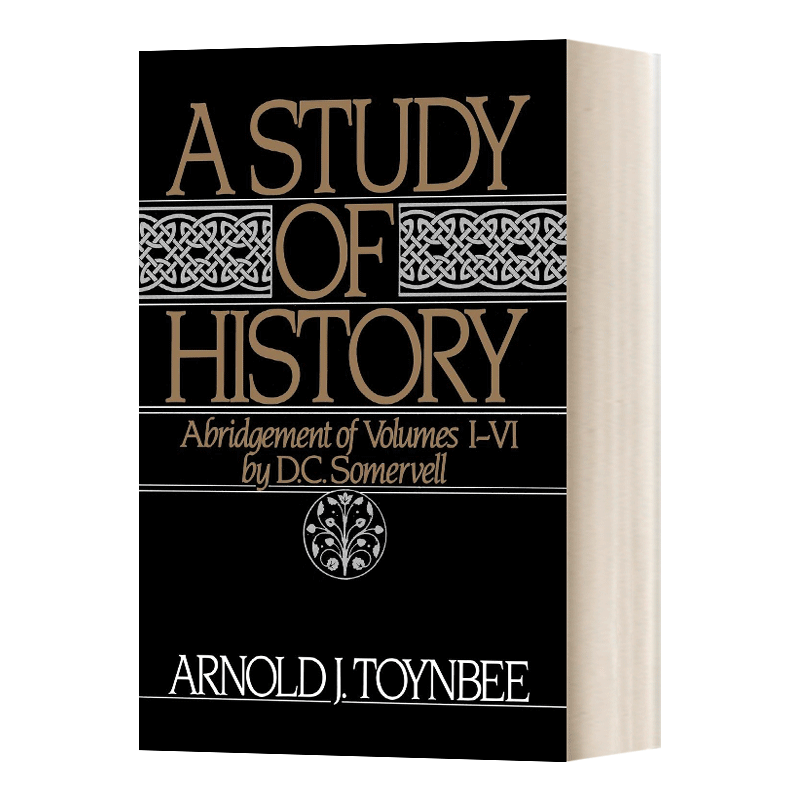 英文原版 A Study of History Volume I Abridgement of Volumes I-VI 历史研究 第一卷 缩写卷1-6 英文版 进口英语原版书籍