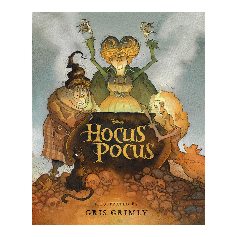 英文原版 Hocus Pocus The Illustrated Novelization女巫也疯狂精装插图小说英文版进口英语原版书籍-图0