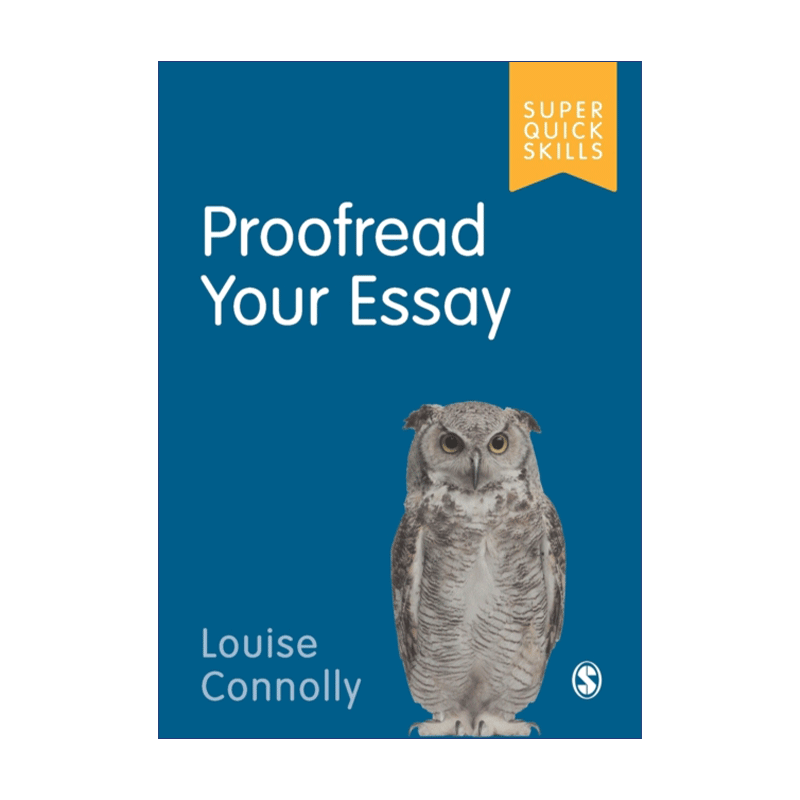 英文原版 Proofread Your Essay 如何校对论文 SAGE学术技能入门系列 英美大学本科生学术指南 英文版 进口英语原版书籍