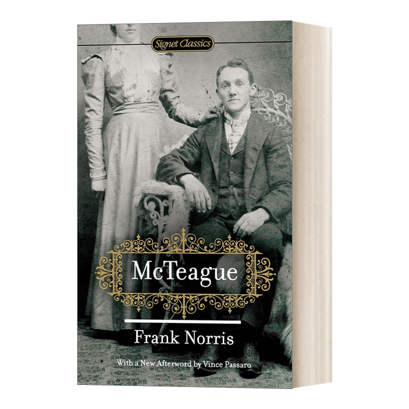 英文原版小说 McTeague Signet Classics麦克提格弗兰克·诺里斯 Frank Norris英文版进口英语原版书籍-图0