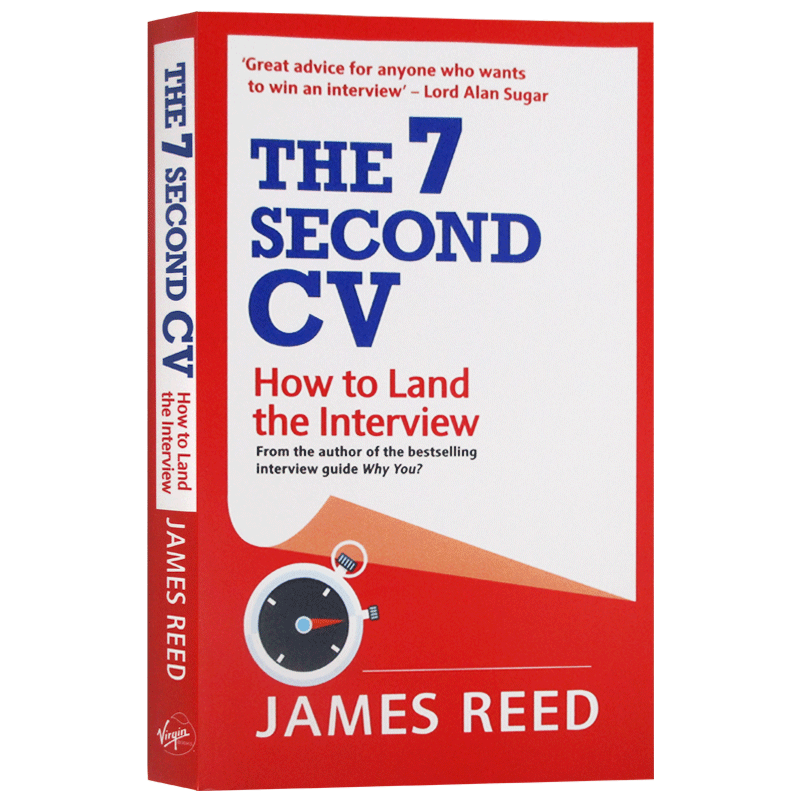 如何写英文简历 英文原版 The 7 Second CV 英语面试指南 英文版 进口原版英语书籍