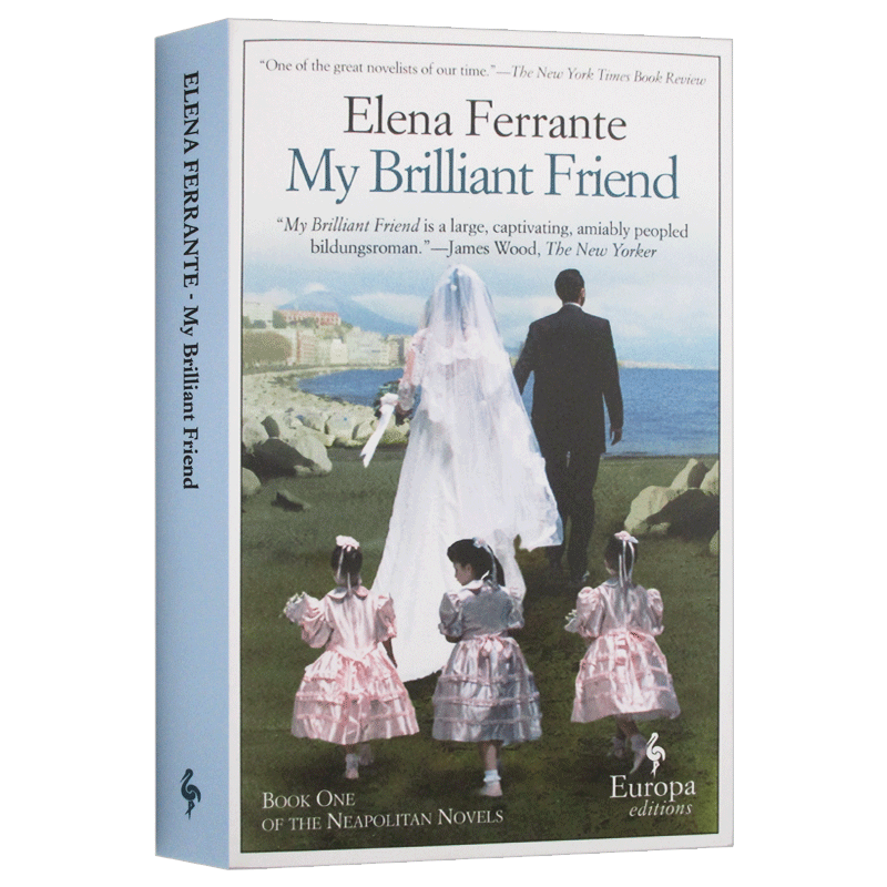 我的天才女友My Brilliant Friend 那不勒斯四部曲 第一部 同名电视剧小说 女性励志故事文学 英文原版
