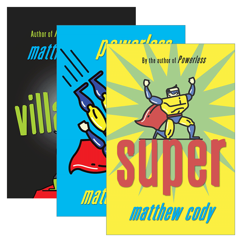 英文原版 Supers of Noble's Green 绿贵族的超级英雄系列3册 儿童漫画图画小说 Matthew Cody 英文版 进口英语原版书籍 - 图1