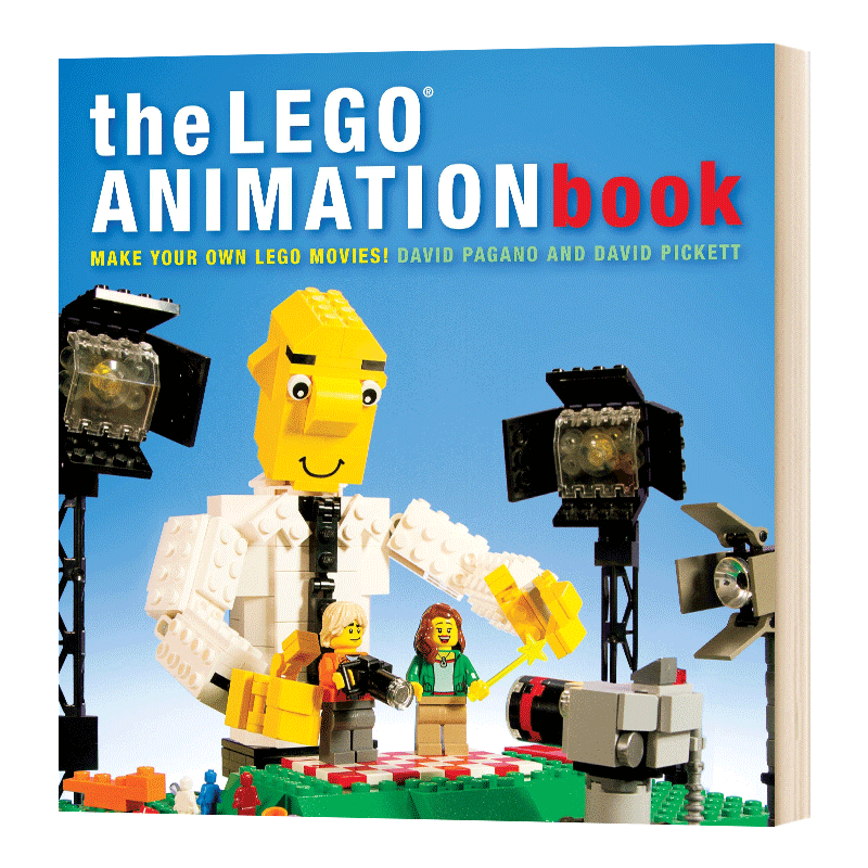 乐高动画书:制作你自己的乐高电影 英文原版 The LEGO Animation Book 英文版 进口英语书籍