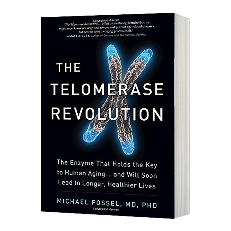 抗衰老革命英文原版精装 The Telomerase Revolution端粒酶延缓细胞衰老英文版进口原版英语书籍-图0